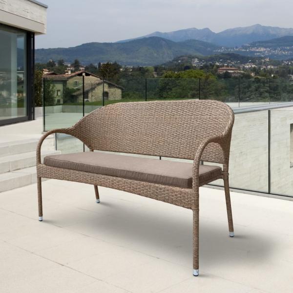Диван Afina Garden S70B-W56 Light brown Коричневый