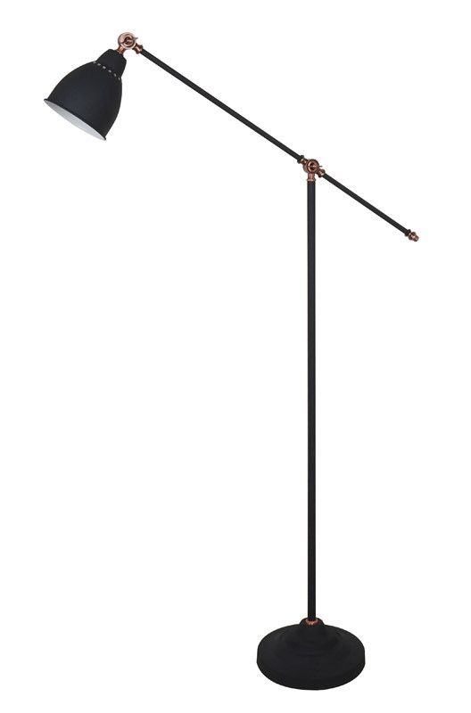 Торшер для чтения ARTE Lamp BRACCIO A2054PN-1BK