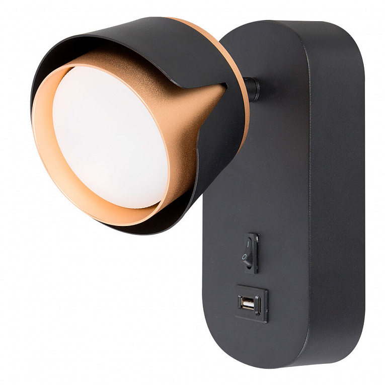 Спот настенный ARTE LAMP AMAKS A8026AP-1BK