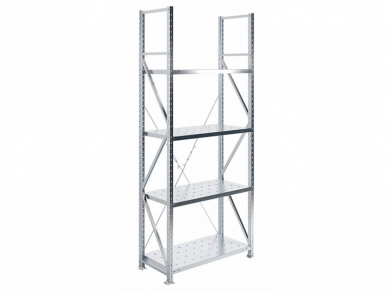 Стеллаж MS U 250/100x50/4