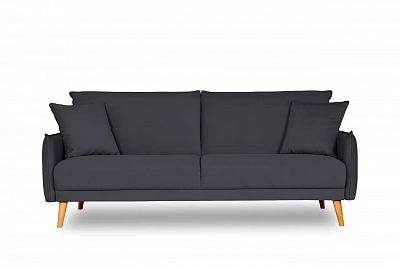 Диван Finsoffa Наттен (NATTEN) велюр (999 графит)
