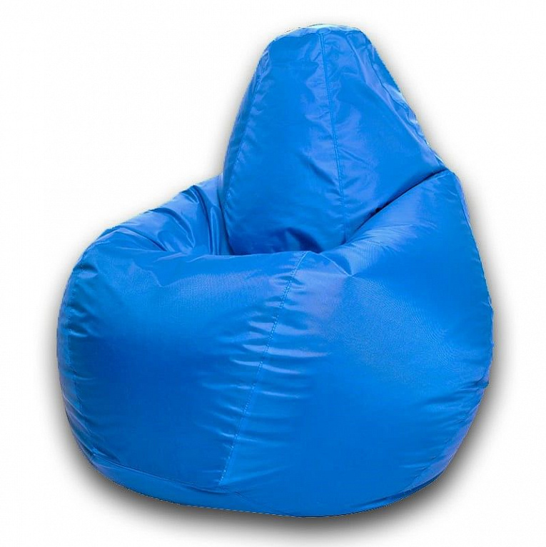 Кресло-мешок Груша 5XL (1100х1100х1450) оксфорд синий