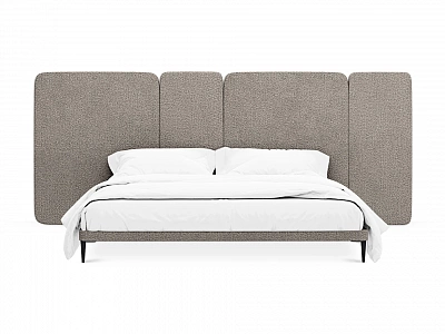 Кровать OgogoHome Licata 961598 коричневый