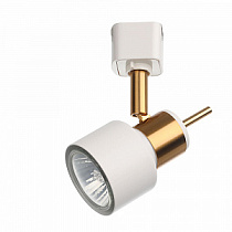 Однофазный двужильный трековый светильник под сменную лампу GU10 Arte Lamp ALMACH A1906PL-1WH