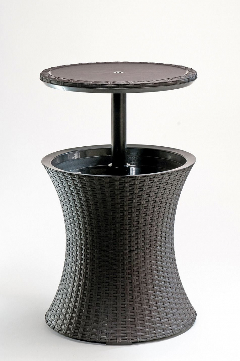 Стол Keter Кул Бар Раттан (Cool bar rattan) коричневый 17194548