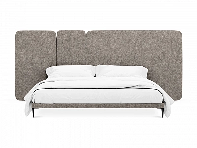 Кровать OgogoHome Licata 961588 коричневый