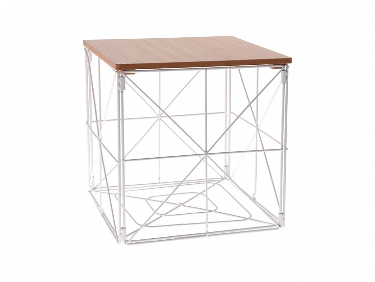 Стол-корзина OgogoHome Netty White 640666 белый