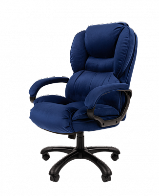 Кресло компьютерное усиленное (до 150 кг) CHAIRMAN ДОМ (Home) 434 синий