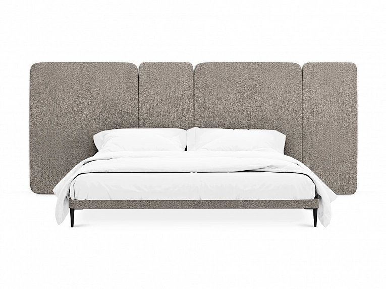 Кровать OgogoHome Licata 961598 коричневый